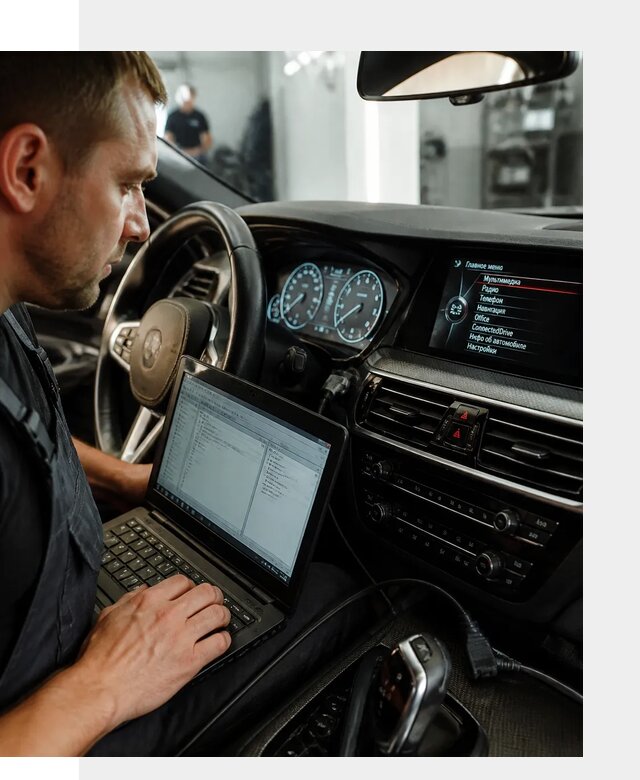 Русификация приборной панели BMW для авто в Апатитах от компании