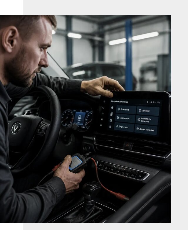 Русификация Changan CS55 и мультимедиа под ключ в Апатитах