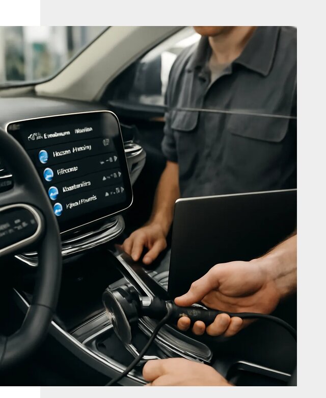 Установка приложений Geely для мультимедиа автомобиля в Апатитах