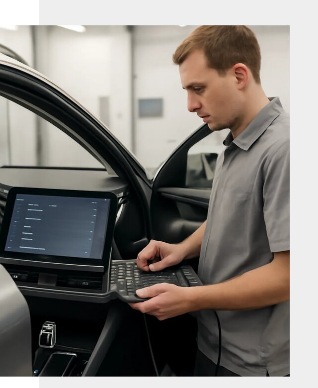 Русификация мультимедиа автомобилей Lynk Co в Апатитах