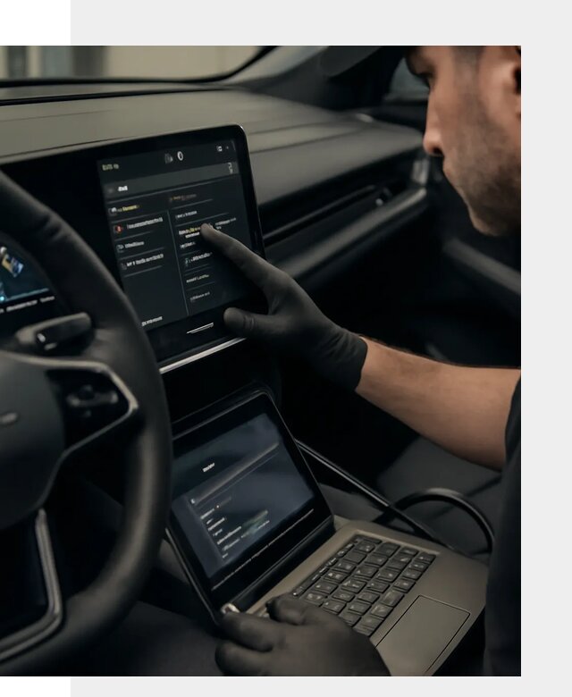 Русификация приборной панели Rising автомобиля в Апатитах