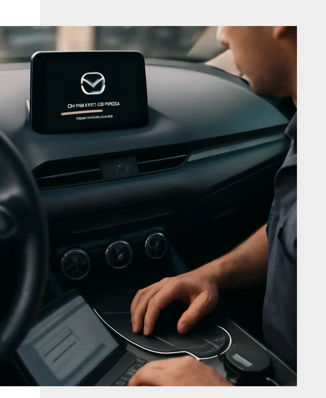 Установка приложений Mazda на мультимедийную систему в Апатитах